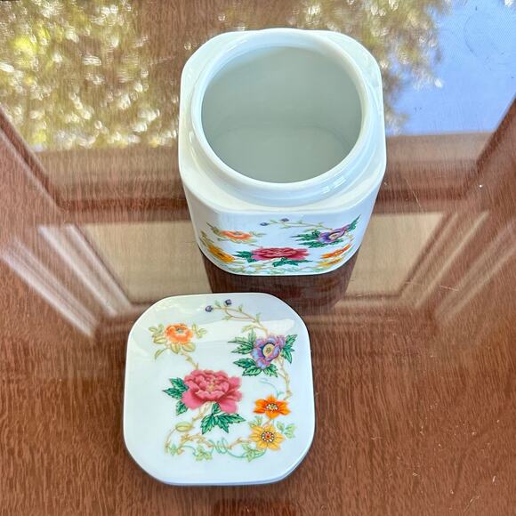 Vintage Takahashi Porcelain Square Trinket Box – San Francisco Design - Picture 8 of 14
